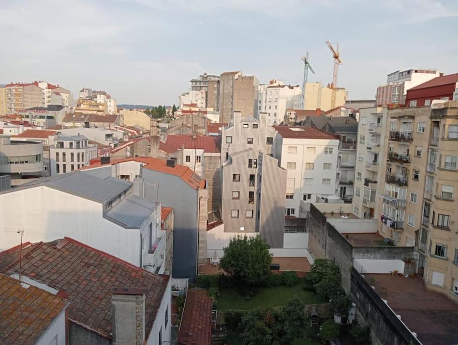شقة Atico Con Terraza En El Centro De فيجو المظهر الخارجي الصورة