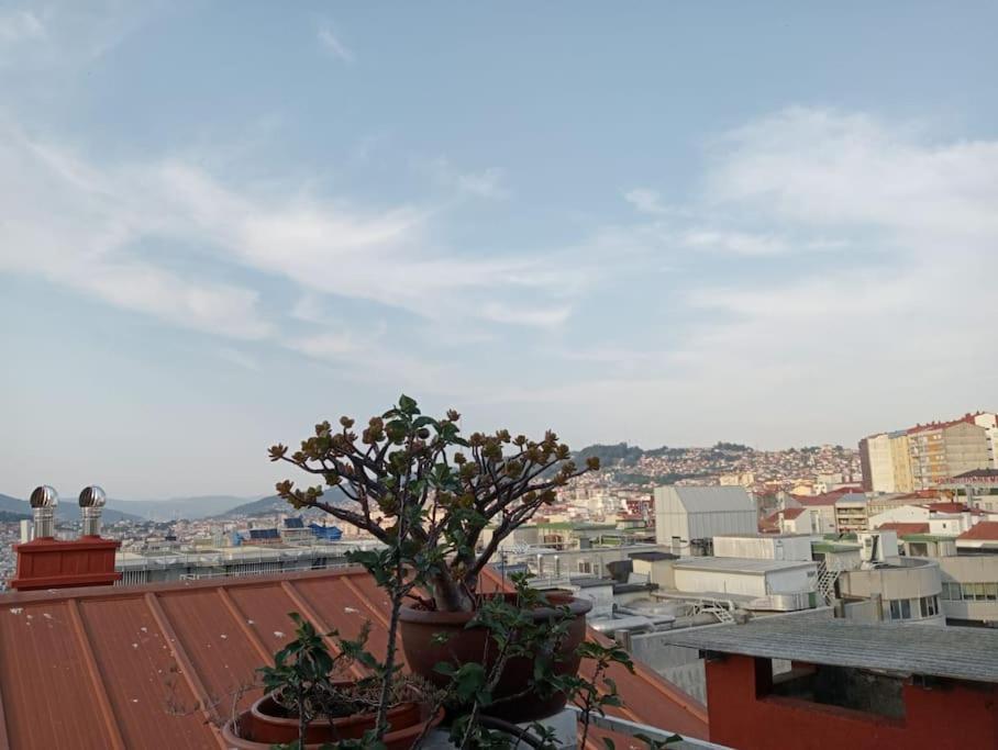 شقة Atico Con Terraza En El Centro De فيجو المظهر الخارجي الصورة